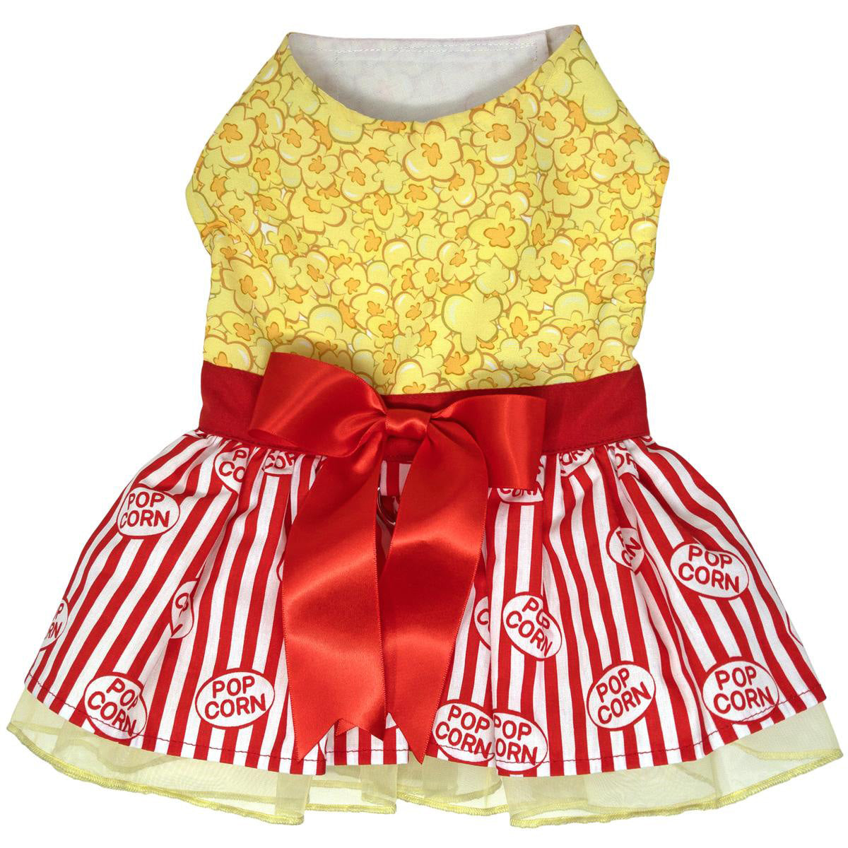 Movie Theater Popcorn Dog Harness Dress