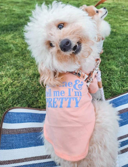"Feed Me & Tell Me Im Pretty" Dog T-shirt