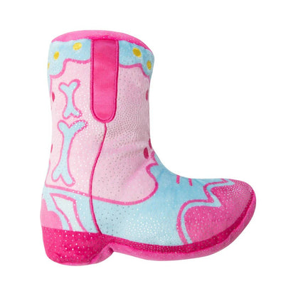 Single 2 Boot Plush Dog Toy 7