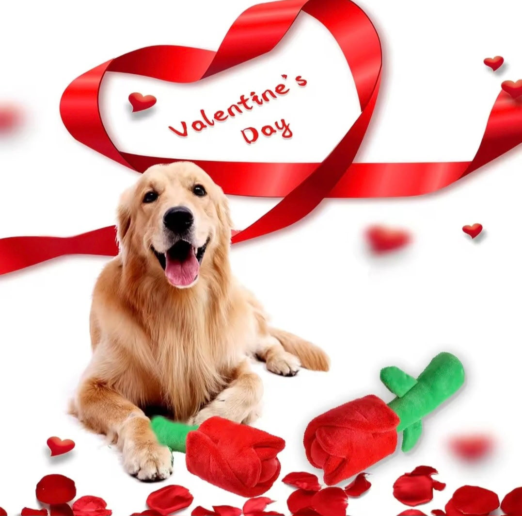 Rose Snuffle Dog Toy