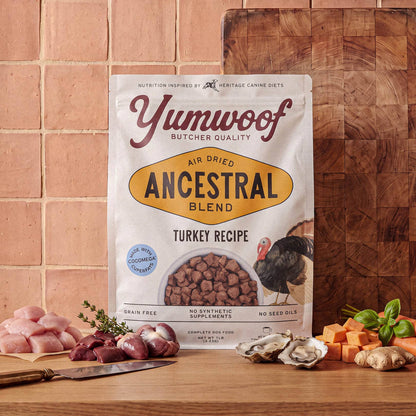 Yumwoof Ancestral Blend Dog Food - Turkey Recipe