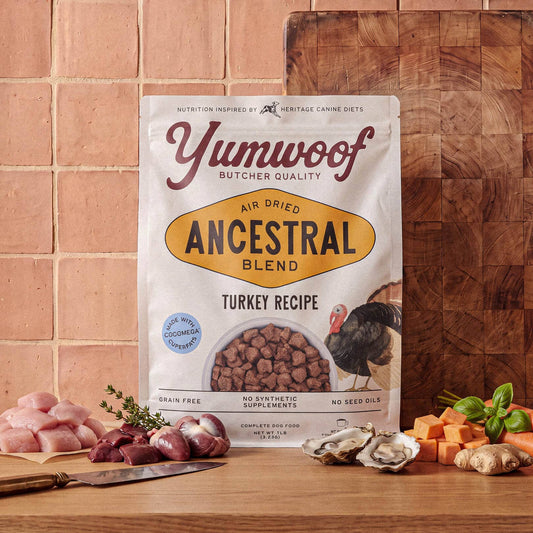 Yumwoof Ancestral Blend Dog Food - Turkey Recipe