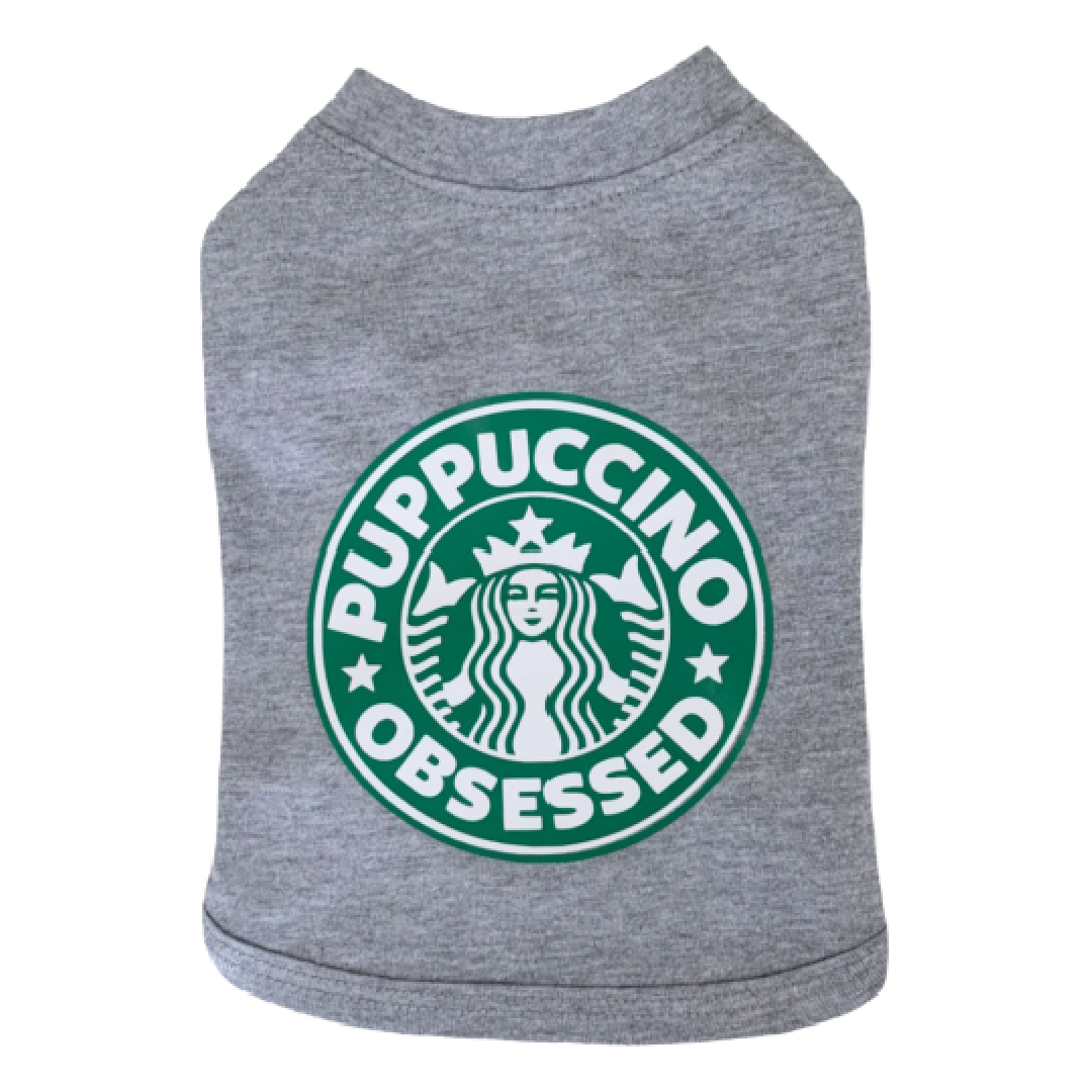 Camiseta de perro Puppuccino