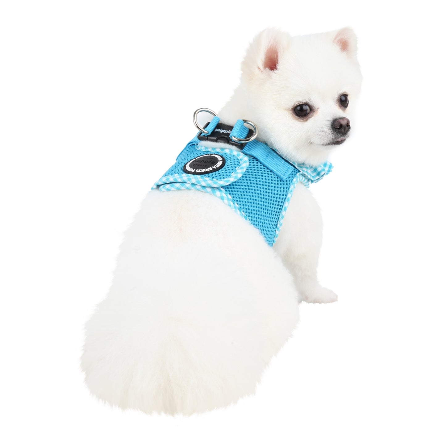 Vivien Vest Dog Harness Checkered Ruffle