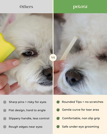 Brush On Me Pet Facial & Eye Comb