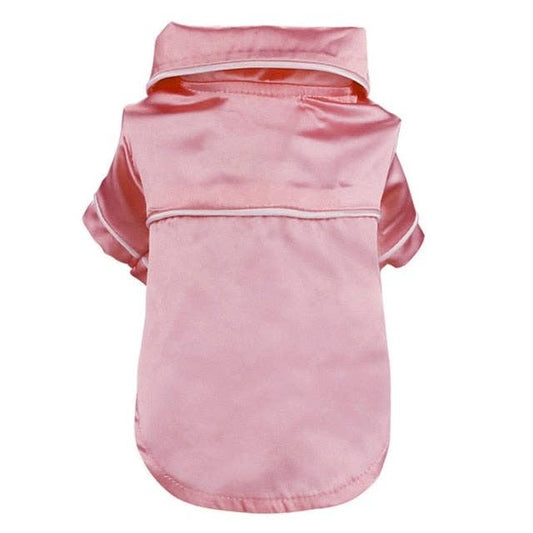 Luxury Soft Silk Pajamas: Pink