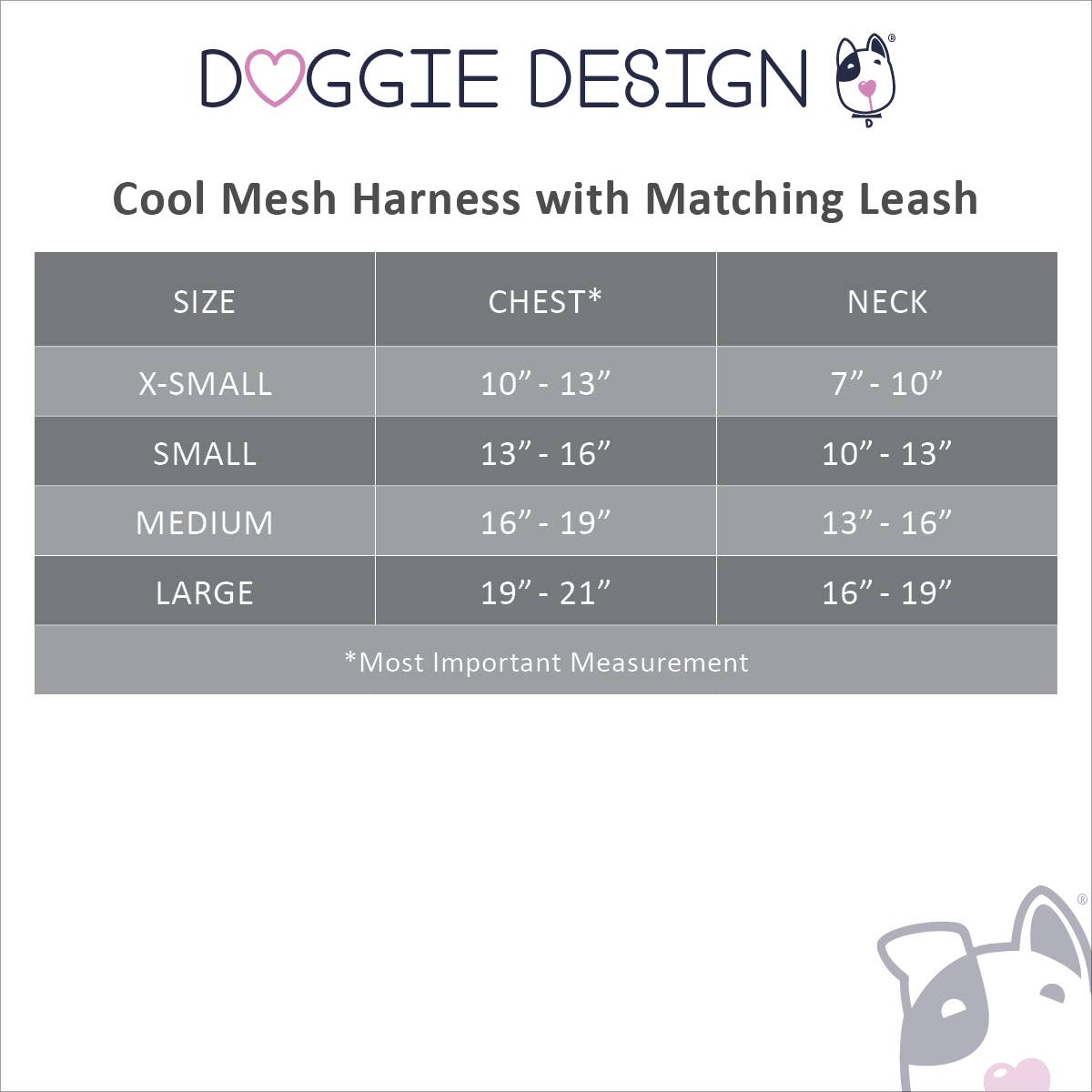 Cool Mesh Dog Harness - Solid Pink