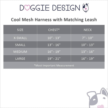 Cool Mesh Dog Harness - Solid Pink