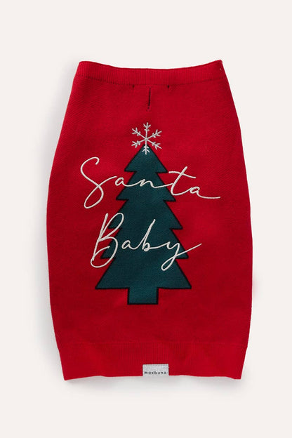 Santa Baby Dog Jumper - Assorted Sizes