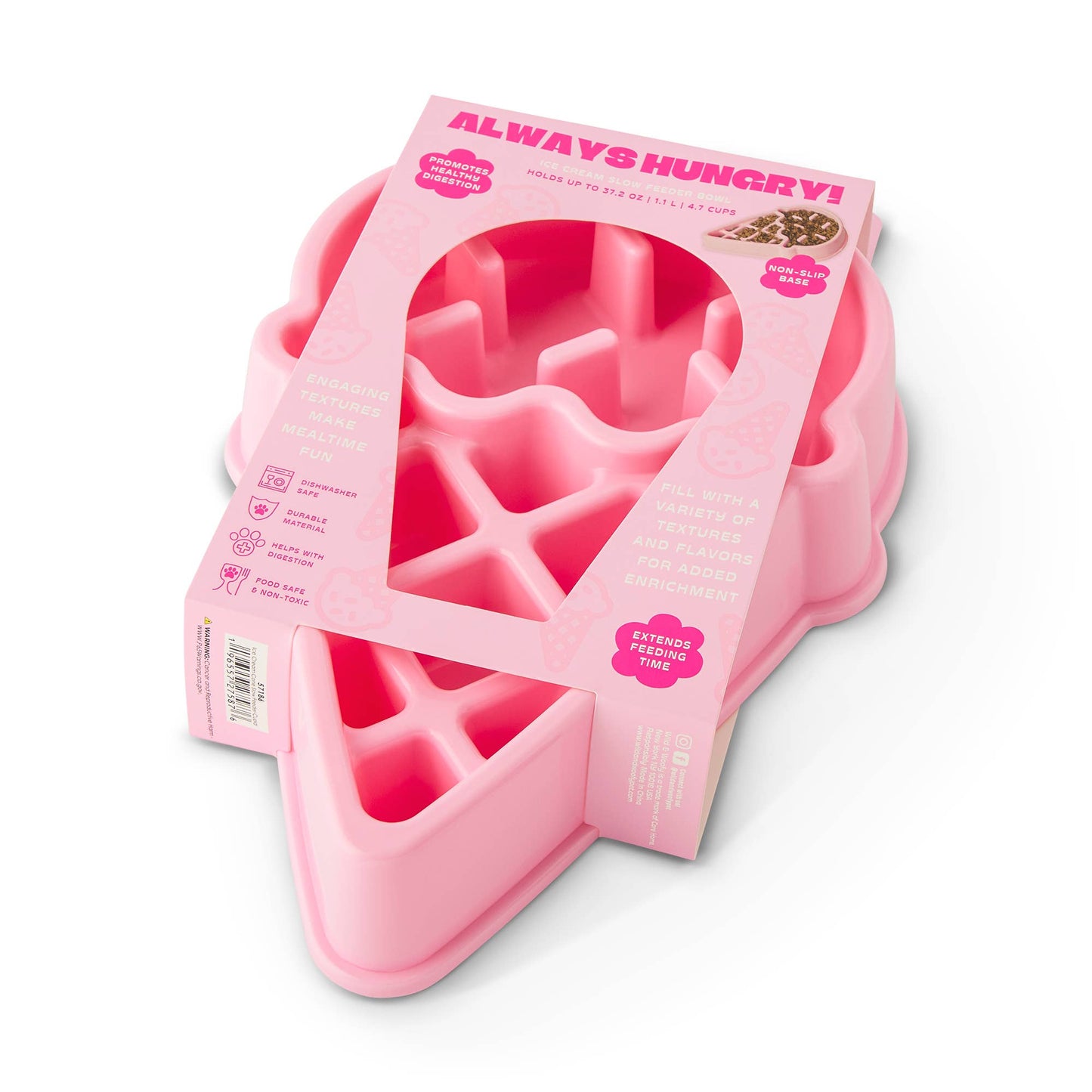 Ice Cream Cone Slow Feeder