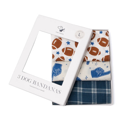 3 Pack of Sporting Dog Bandanas - Gift Box