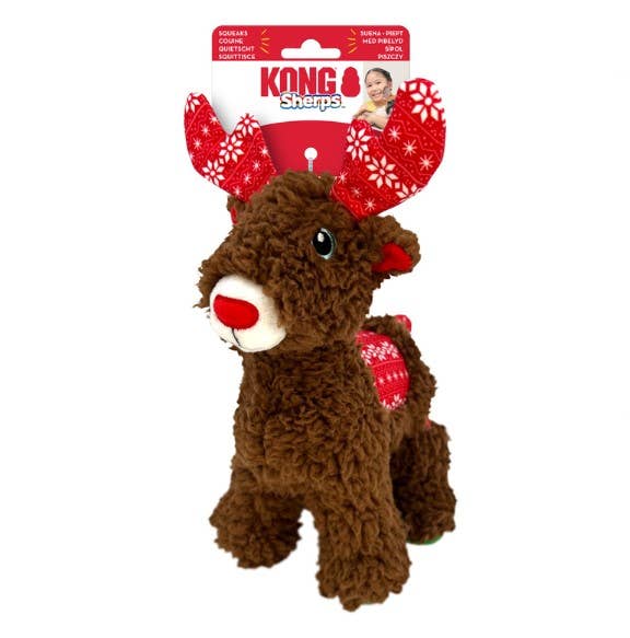 KONG Holiday Sherps™ Reindeer