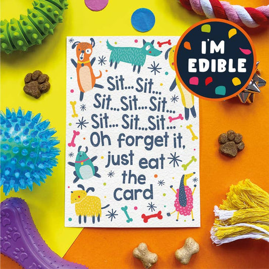 Edible Cards and Pen for Dogs - Scoff Paper