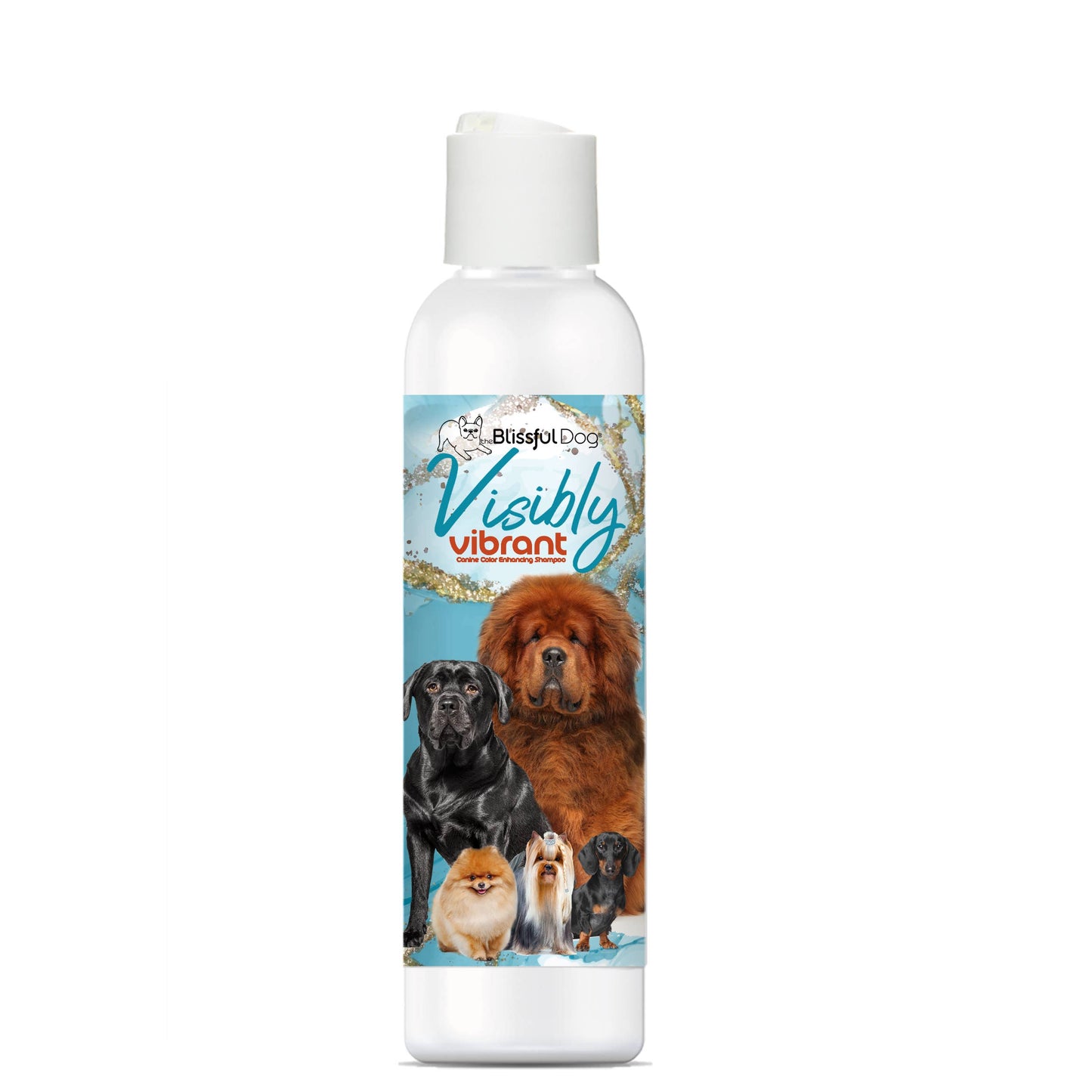 Champú para perros Visibly Vibrant para realzar el color: 8 oz