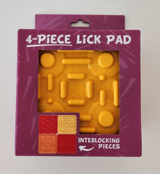 4 Piece Lick Pad w/ Interlocking Pieces