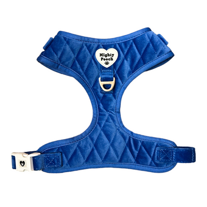 Velvet Adjustable Dog Harness - Assorted Colors