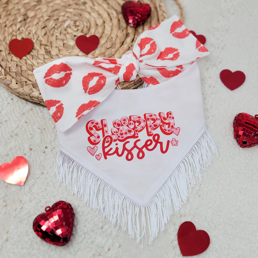 Sloppy Kisser Dog Bandana