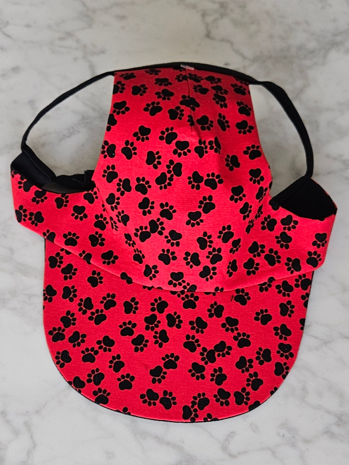Red Paws Dog Visor