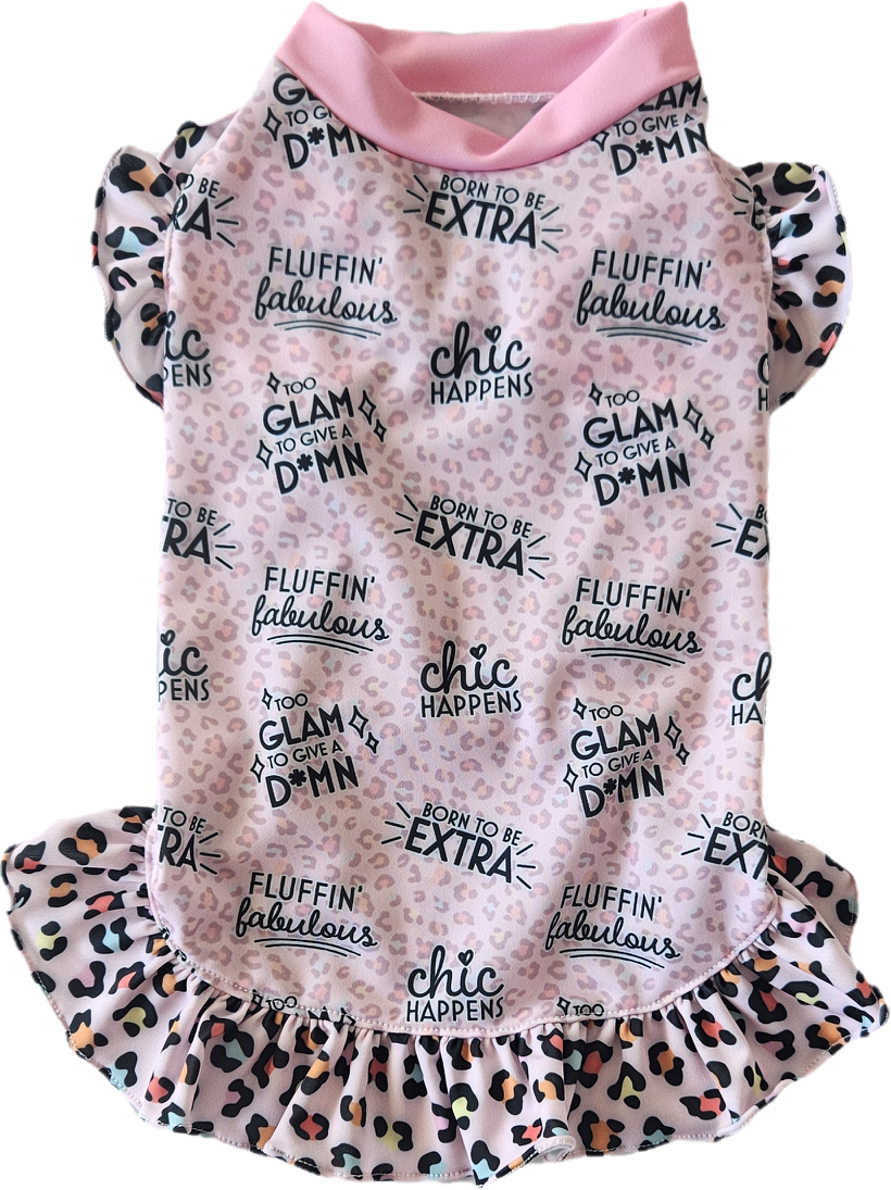 Fluffin' Fabulous Shimmy Dog Dress