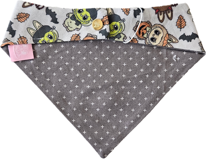 Monster Dog Bandana - Gray