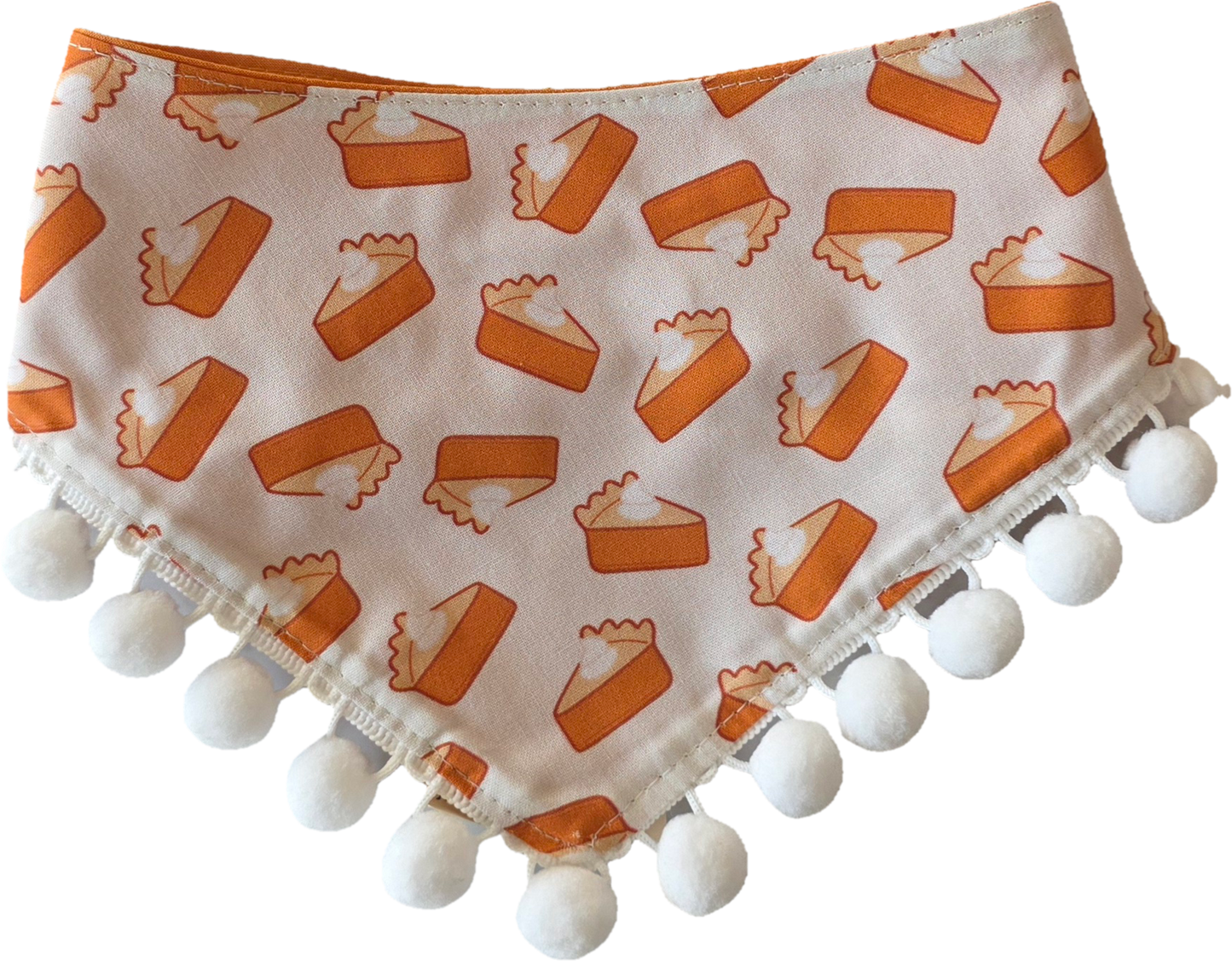 Cutie Pie with Pom Pom Dog Bandana