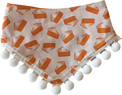 Cutie Pie with Pom Pom Dog Bandana