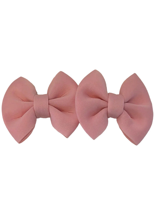Pink Double Bows