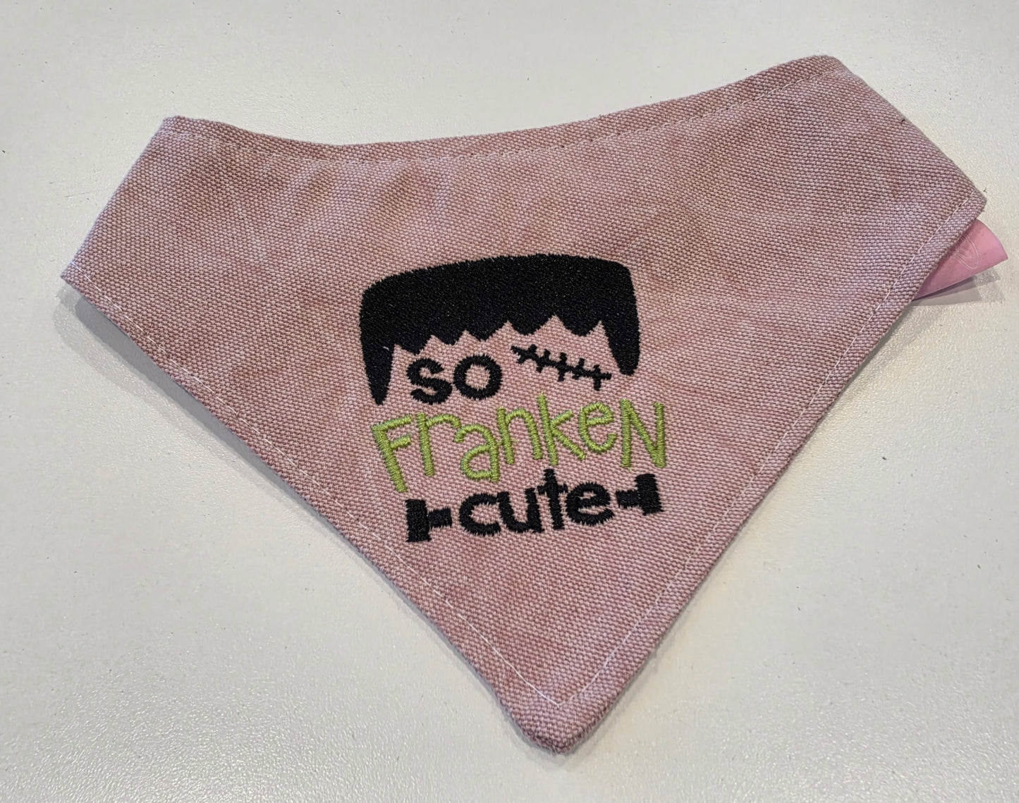 So Franken Cute Snap-On Dog Bandana