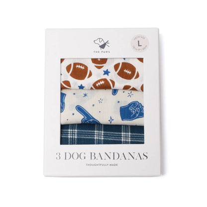 3 Pack of Sporting Dog Bandanas - Gift Box