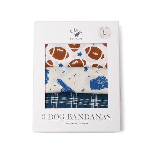 3 Pack of Sporting Dog Bandanas - Gift Box