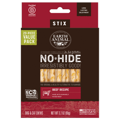 No-Hide® Beef Stix