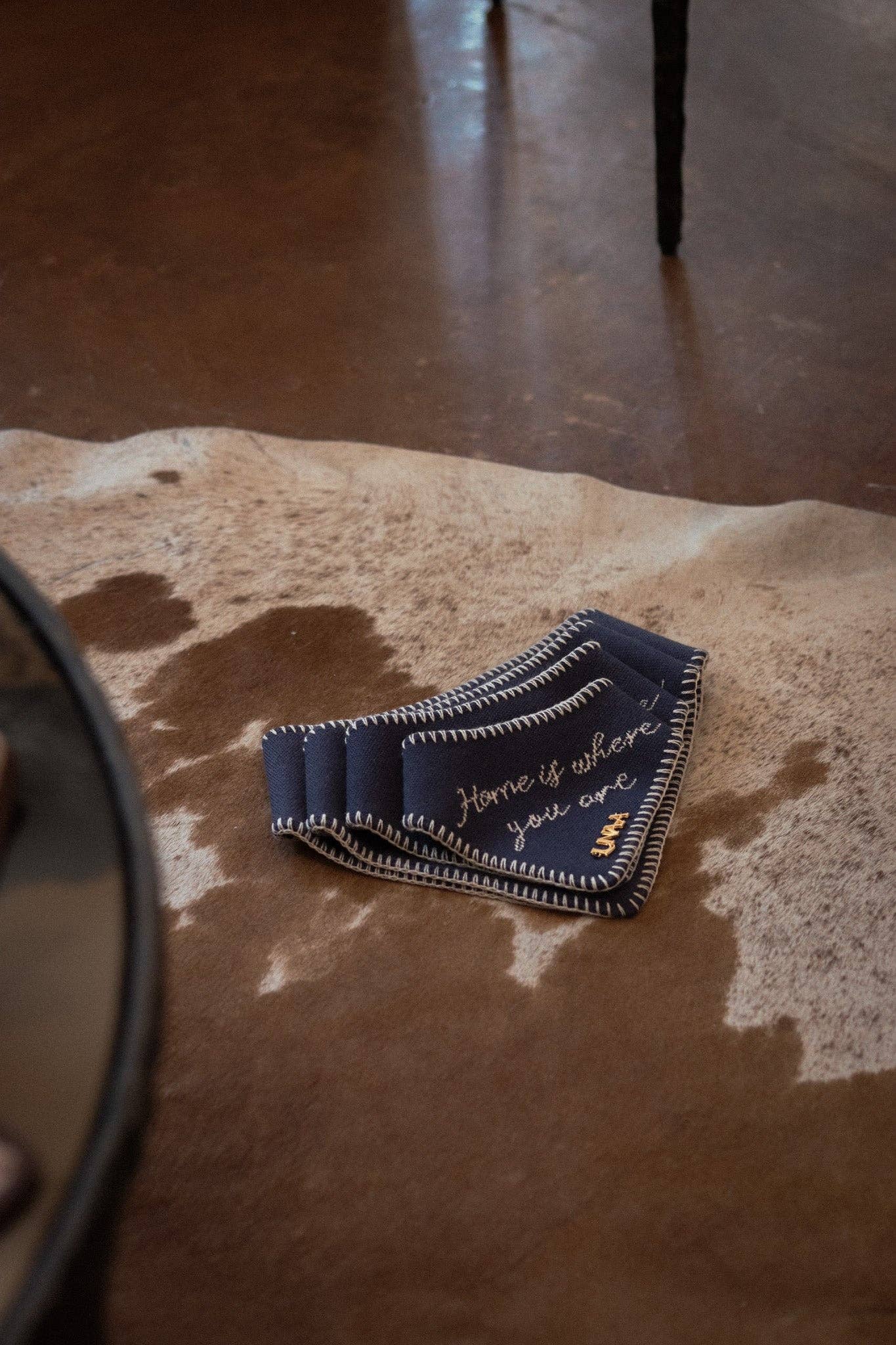 Home Is Where You Are Knit Bandana