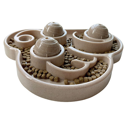 Hide 'n Seek Interactive Slow Feeder - Cloud