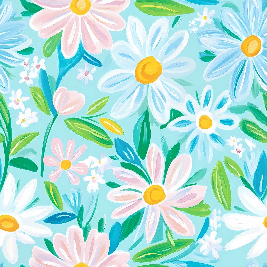 Springtime Snuggle Blooms Muscle Tee