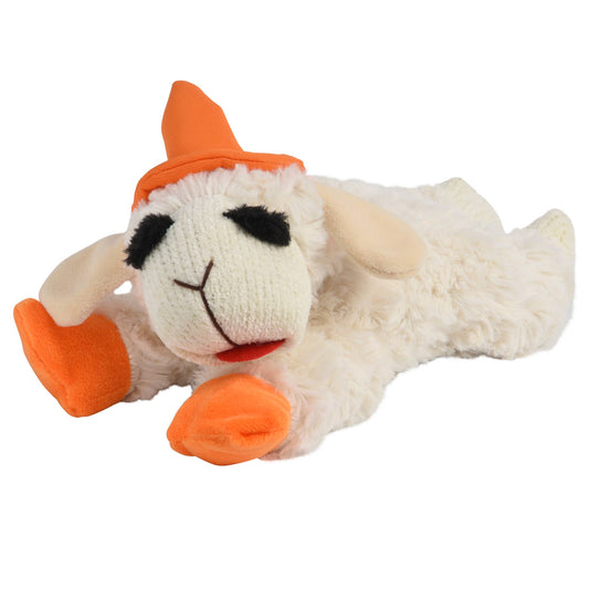Halloween Lamb Chop w/Orange Hat & Paws