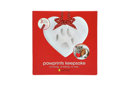 Pawprints Keepsake Hanging Holiday Ornament