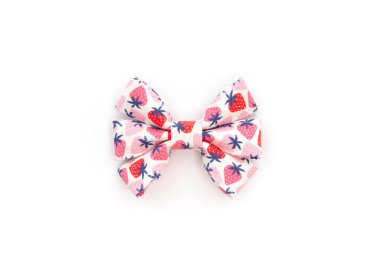 Adela Girly Dog Bow