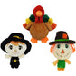 Multipet Harvest Knobby Noggin' Assorted Characters Dog Toy