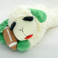 Multipet Tailgate Lamb Chop Plush Dog Toy 10.5”