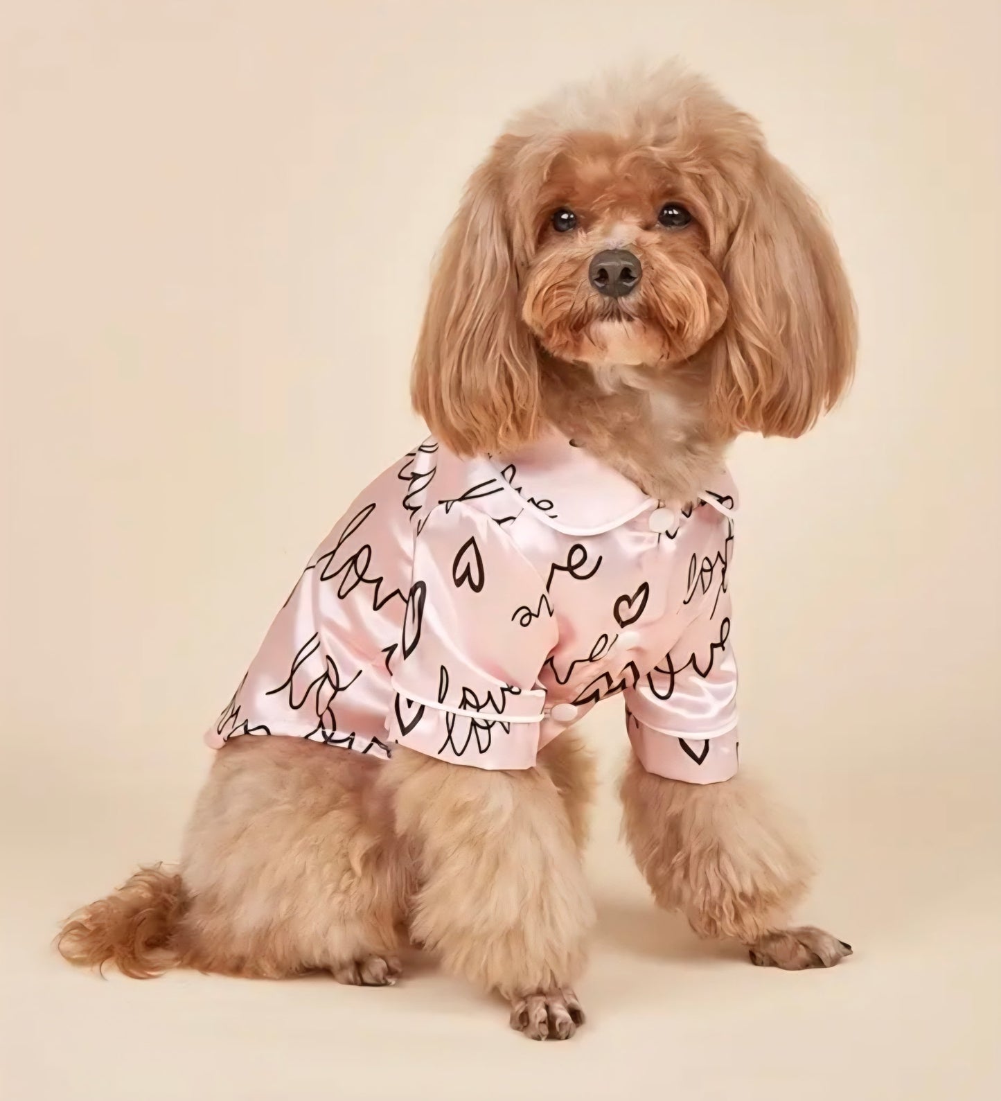 Love Dog Pajamas - Pink