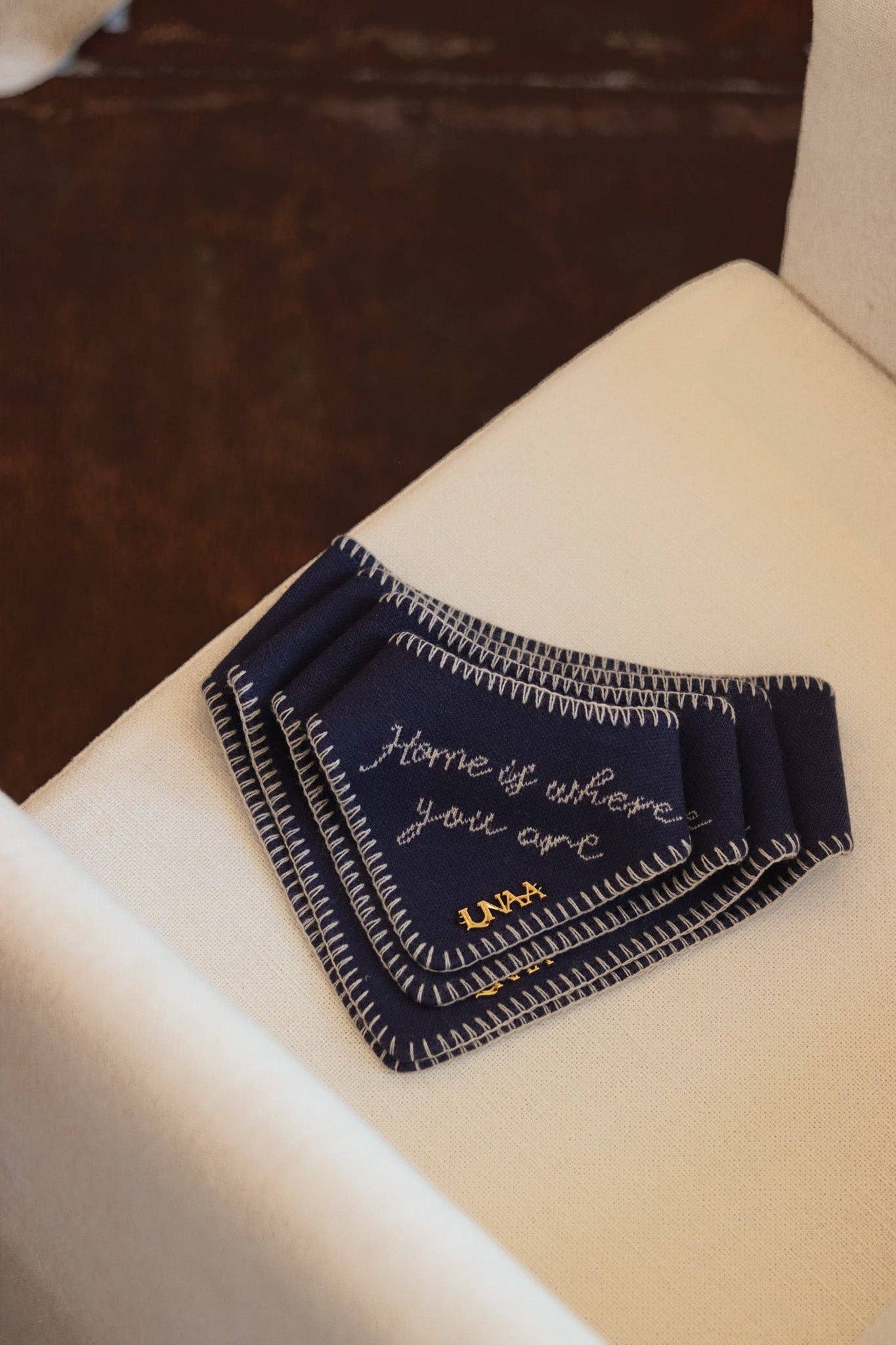 Home Is Where You Are Knit Bandana