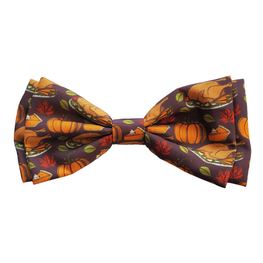 Turkey Dinner Bow Tie: Large