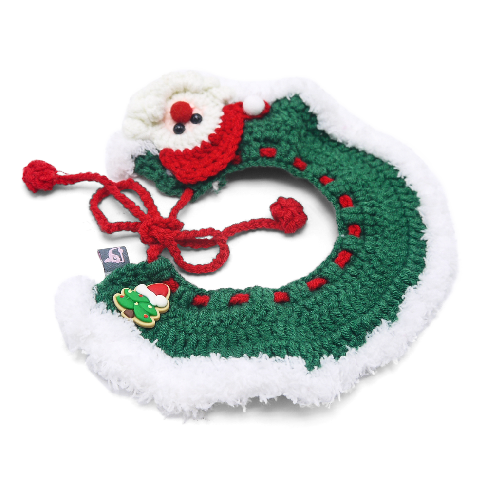 Santa Crochet Collar