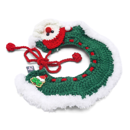 Santa Crochet Collar