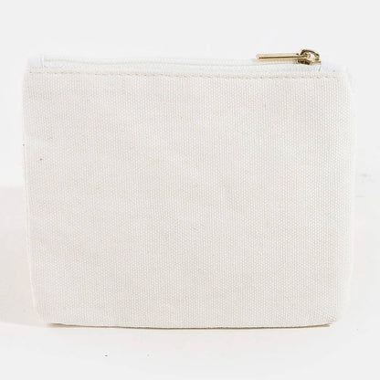 Seed Beaded Dog Mom Coin Purse