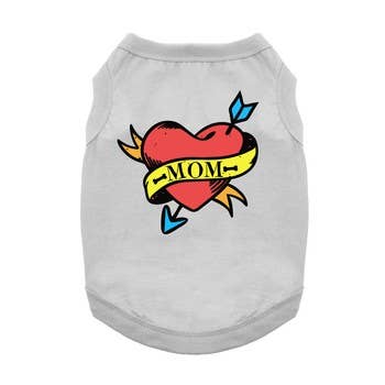 Mom Tattoo Dog Shirt