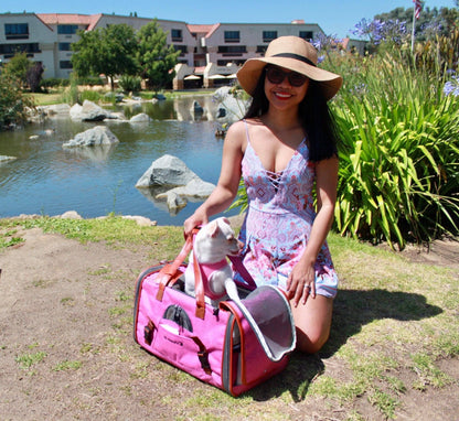 Mr. Peanut's Gold Series Airline Capable Pet Carrier - Deja Blue