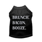 Brunch Dog Shirt - Pink or Black