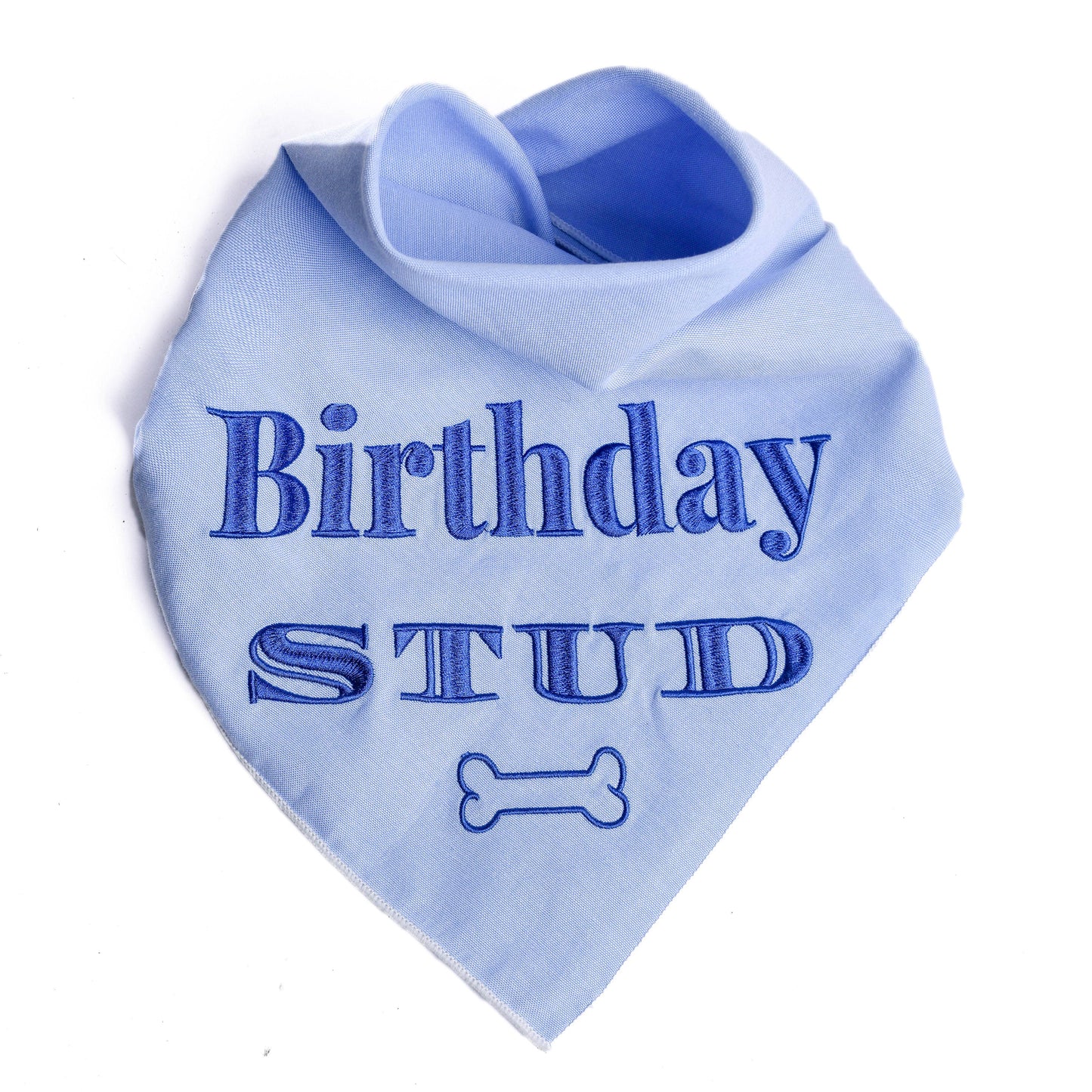 Embroided Birthday Boy Bandana
