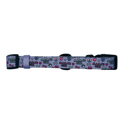 Mamas Girl Adjustable Dog Collar